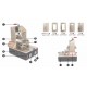 5 EN 1 LCD SEPARATEUR + FRAME + GLUE REMOUVER