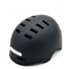 Casque trottinette noir avec LED