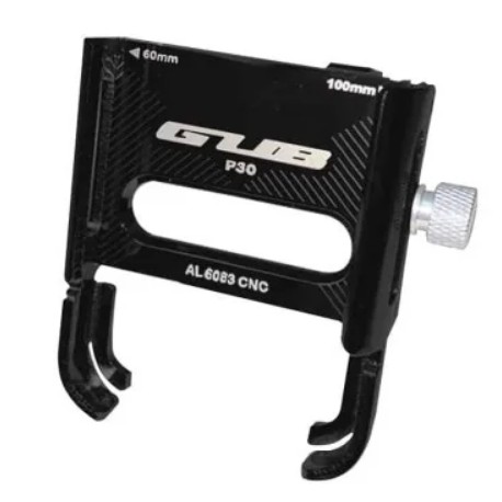 Support téléphone GUB P30 noir