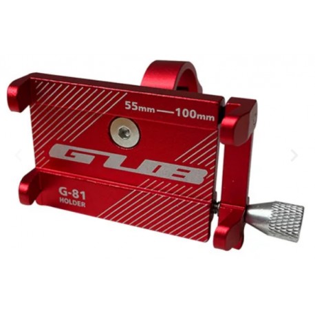 Support téléphone GUB G81 rouge