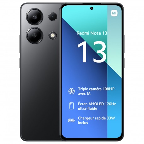 Xiaomi Redmi Note 13 Noir