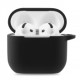 Étui de protection AirPods 4e Gén (Blanc-Noir-Rose)