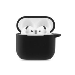 Étui de protection AirPods 4e Gén (Blanc-Noir-Rose)