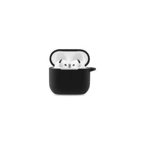 Étui de protection AirPods 4e Gén (Blanc-Noir-Rose)